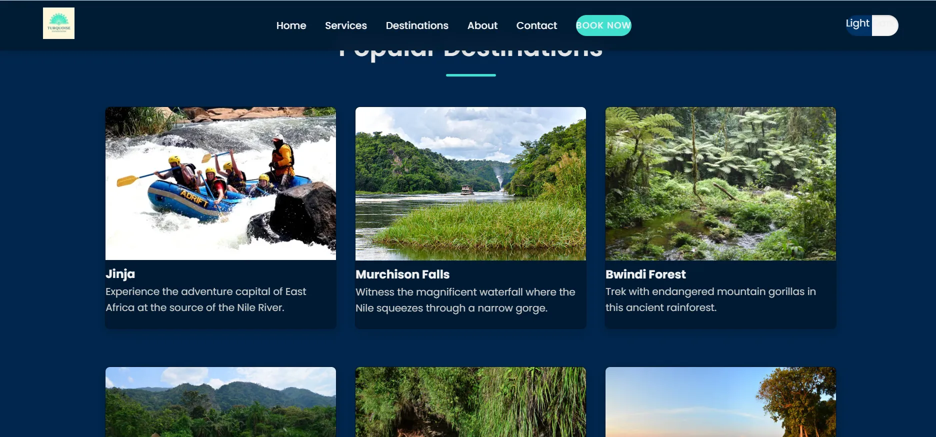 Turqoise Expeditions Website